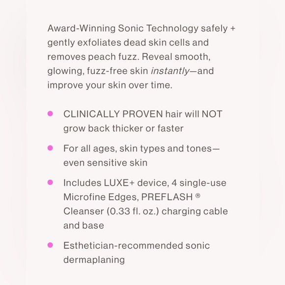 DERMAFLASH LUXE+ Sonic Dermaplaner - Picture 5 of 5